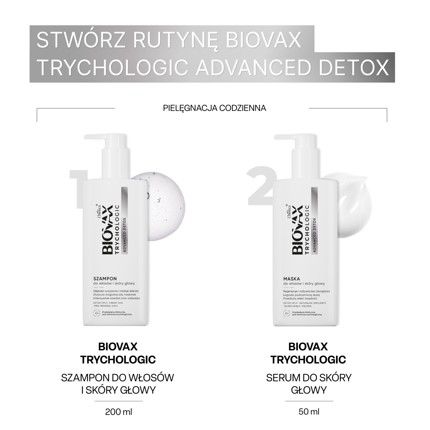 L'biotica Biovax Trychologic napredna detoksikacija