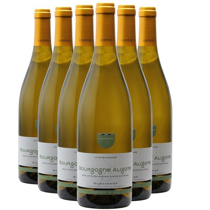Cave des vignerons de Buxy Bourgogne Aligoté 2023 - Vin Blanc de Bourgogne (6x75cl)