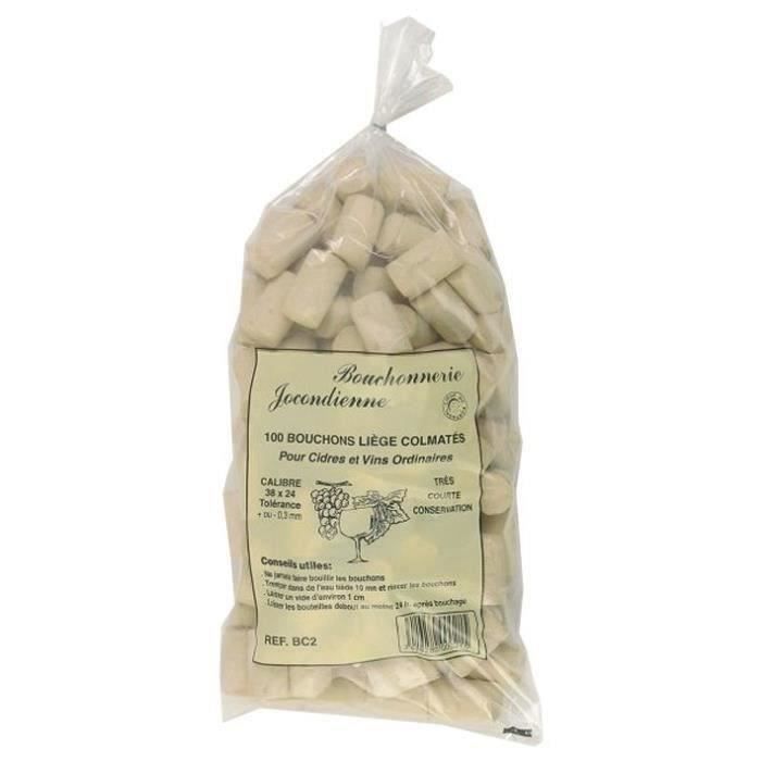 JOCONDI CORKS Cylinder cork stopper - 38x24 mm