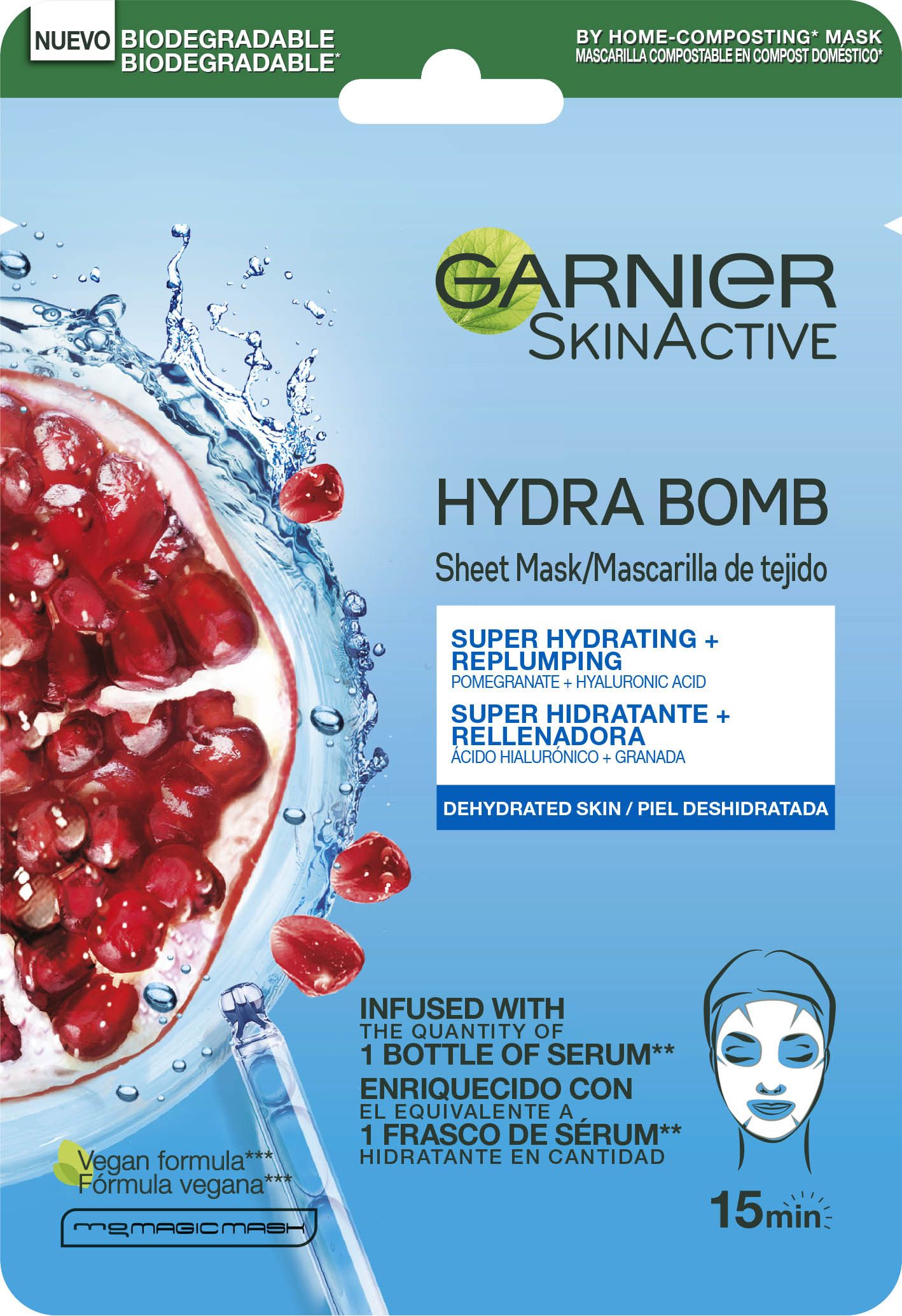 Skin Active revitalizirajuća hidratantna maska za lice Maske za lice