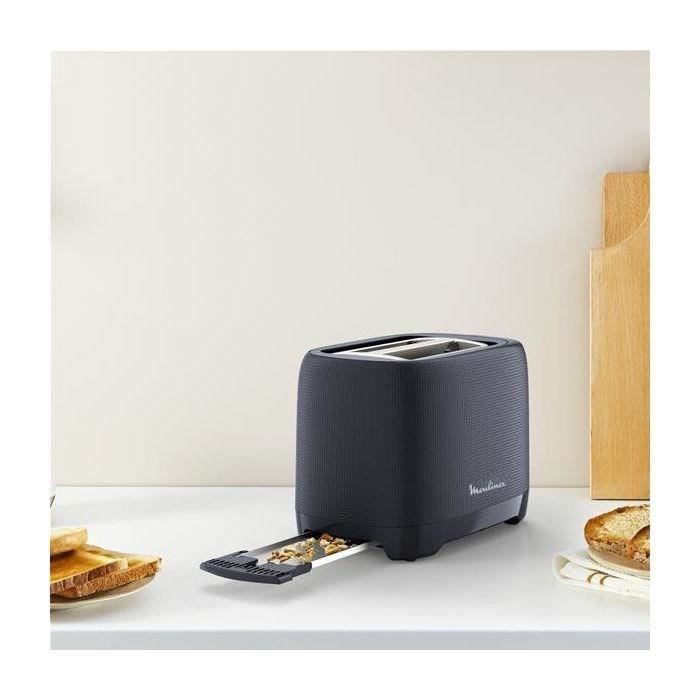 MOULINEX - Tostapane - 2 fette - 785W - Morning - blu notte opaco - LT2M0810