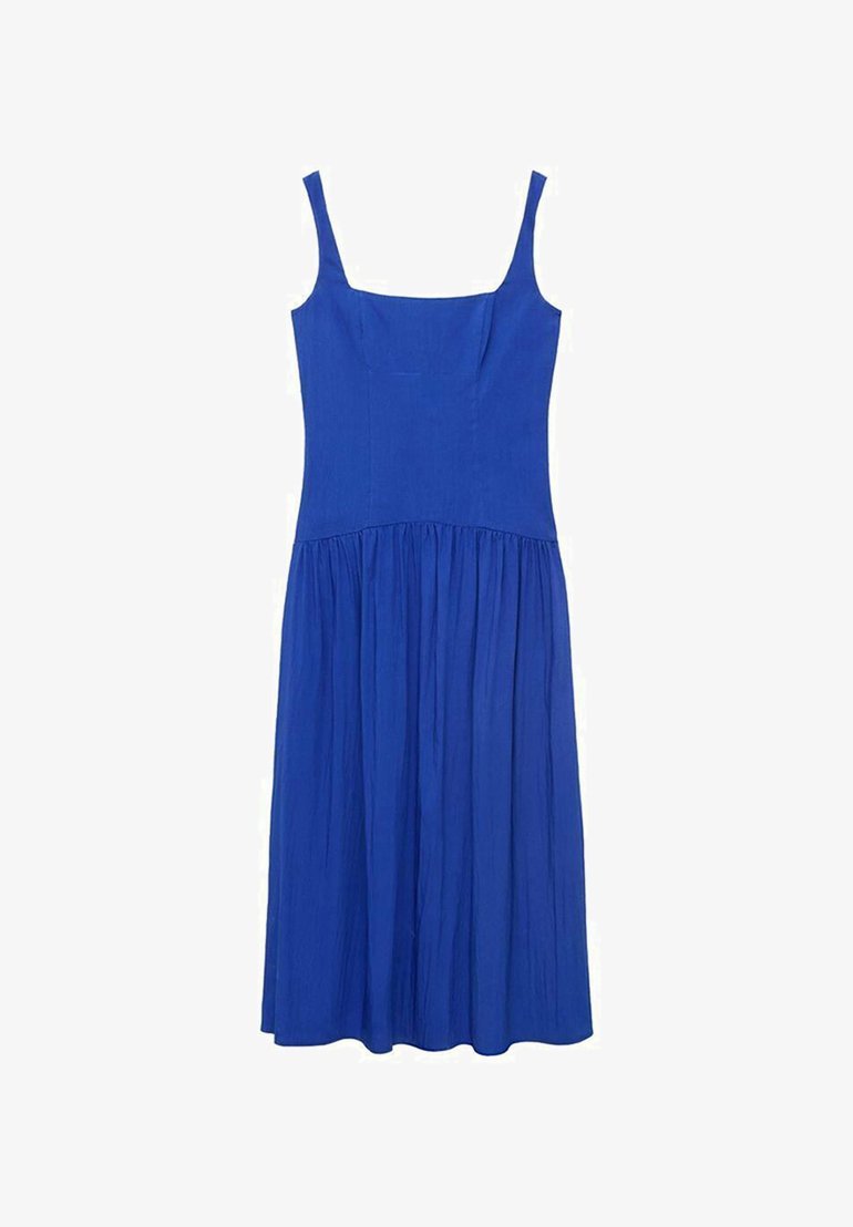 Abito da giorno Mango FLARED - blu scuro