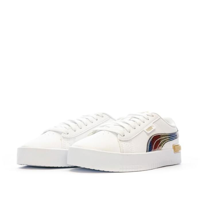 Baskets Blanches Fille Puma Jada Olympic