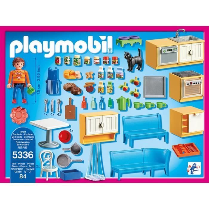 PLAYMOBIL 5336 - Dollhouse - Kitchen with Dining Area