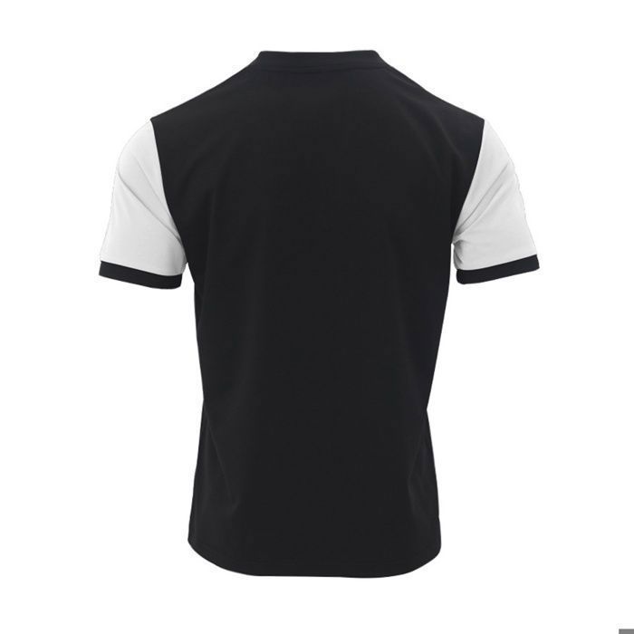 Polo para hombre, polo ligero de verano con botones, polo transpirable de manga corta a rayas - Blanco