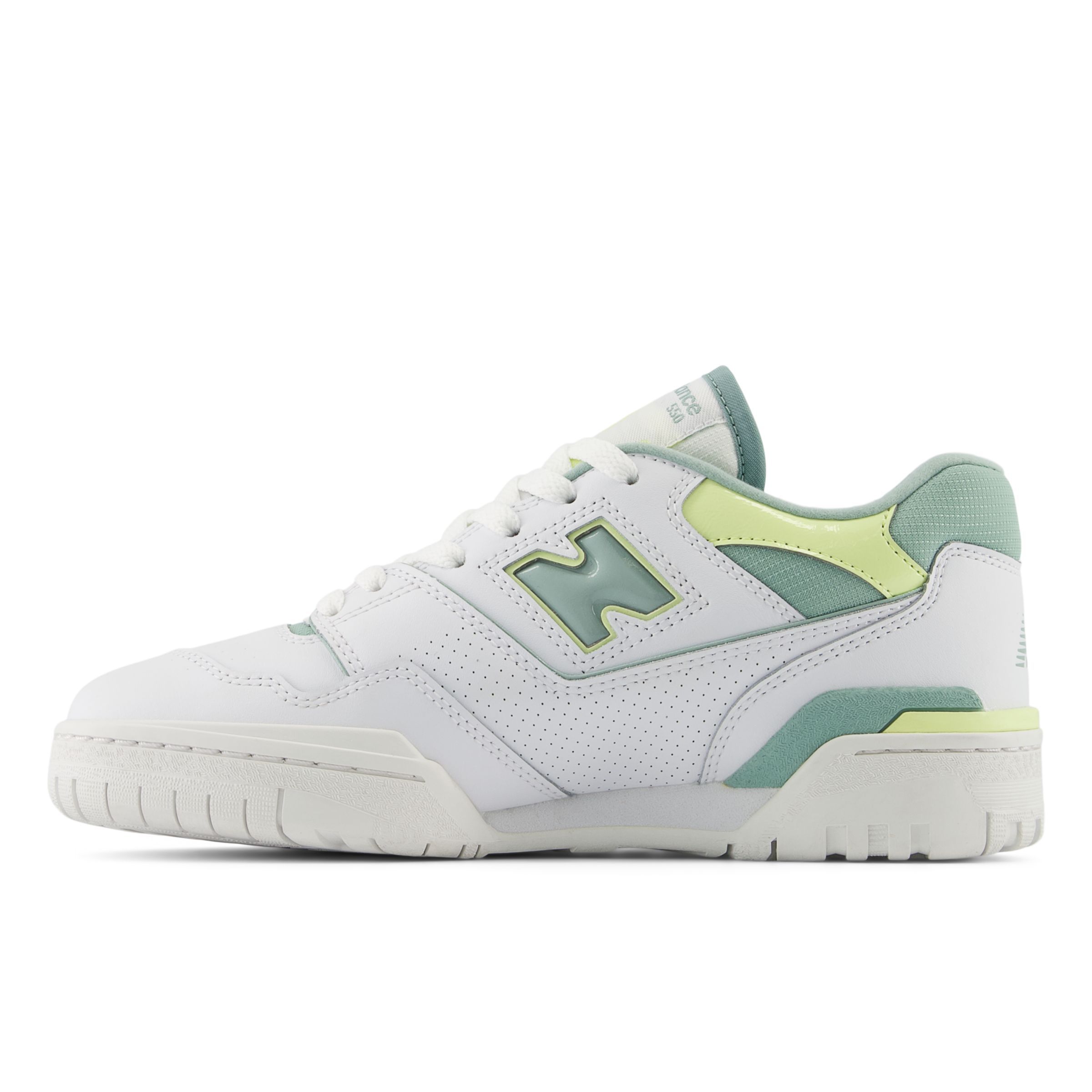 550 White con Salt Marsh e Limelight