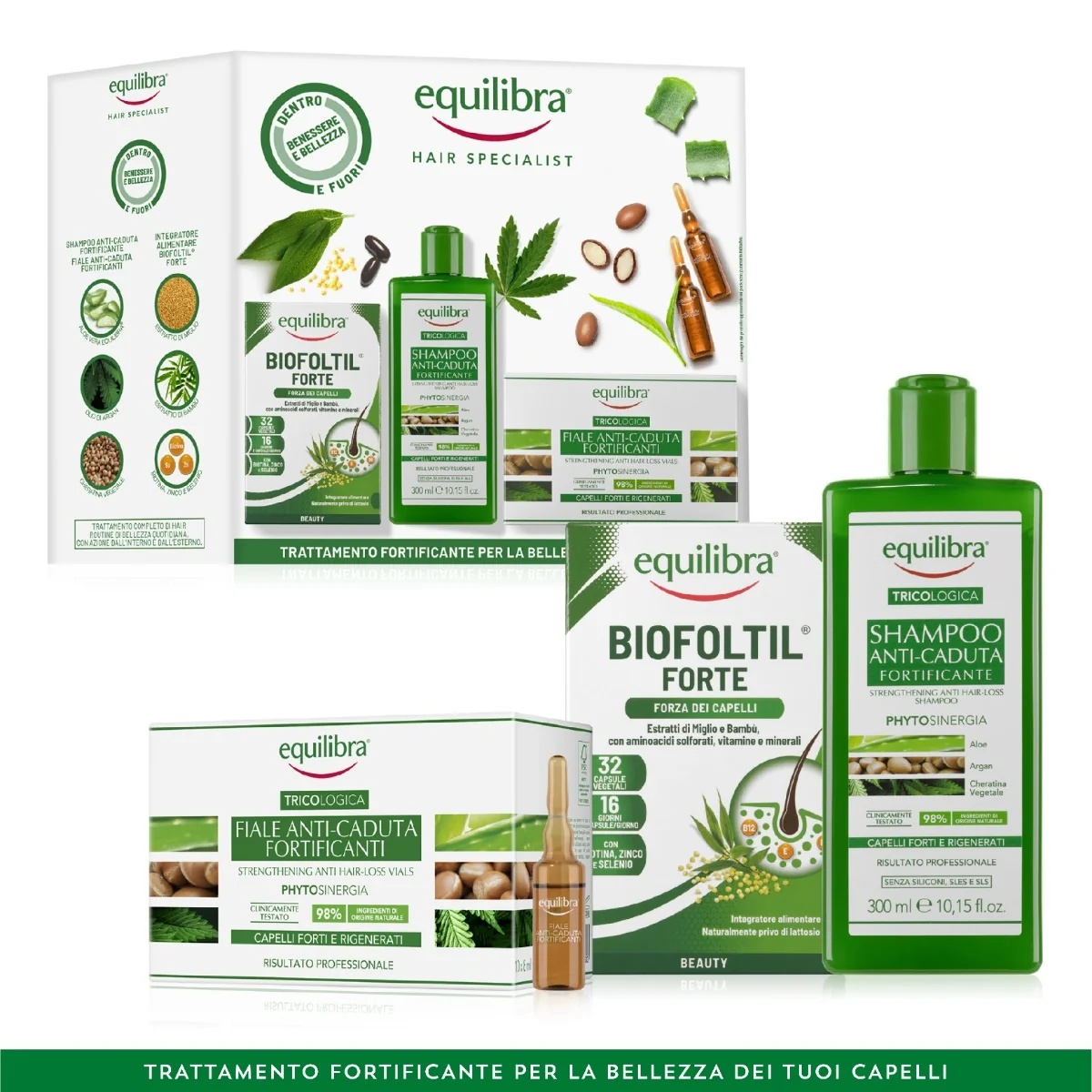Equilibra Equilibra Hair Specialist haarset, 3-delig