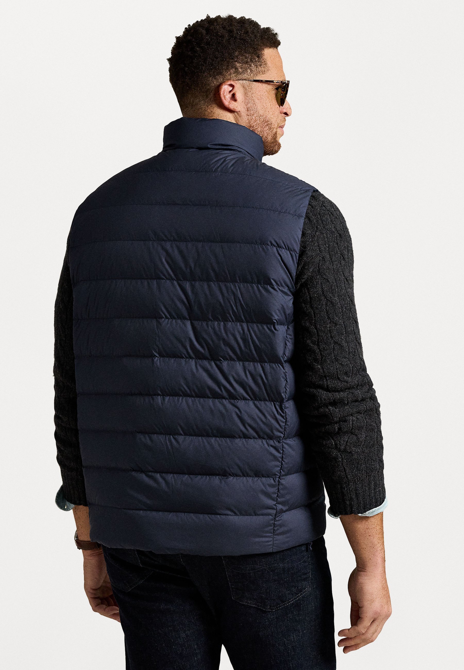 Polo Ralph Lauren Big & Tall GEÏSOLEERD VEST - Gilet - collectie marineblauw