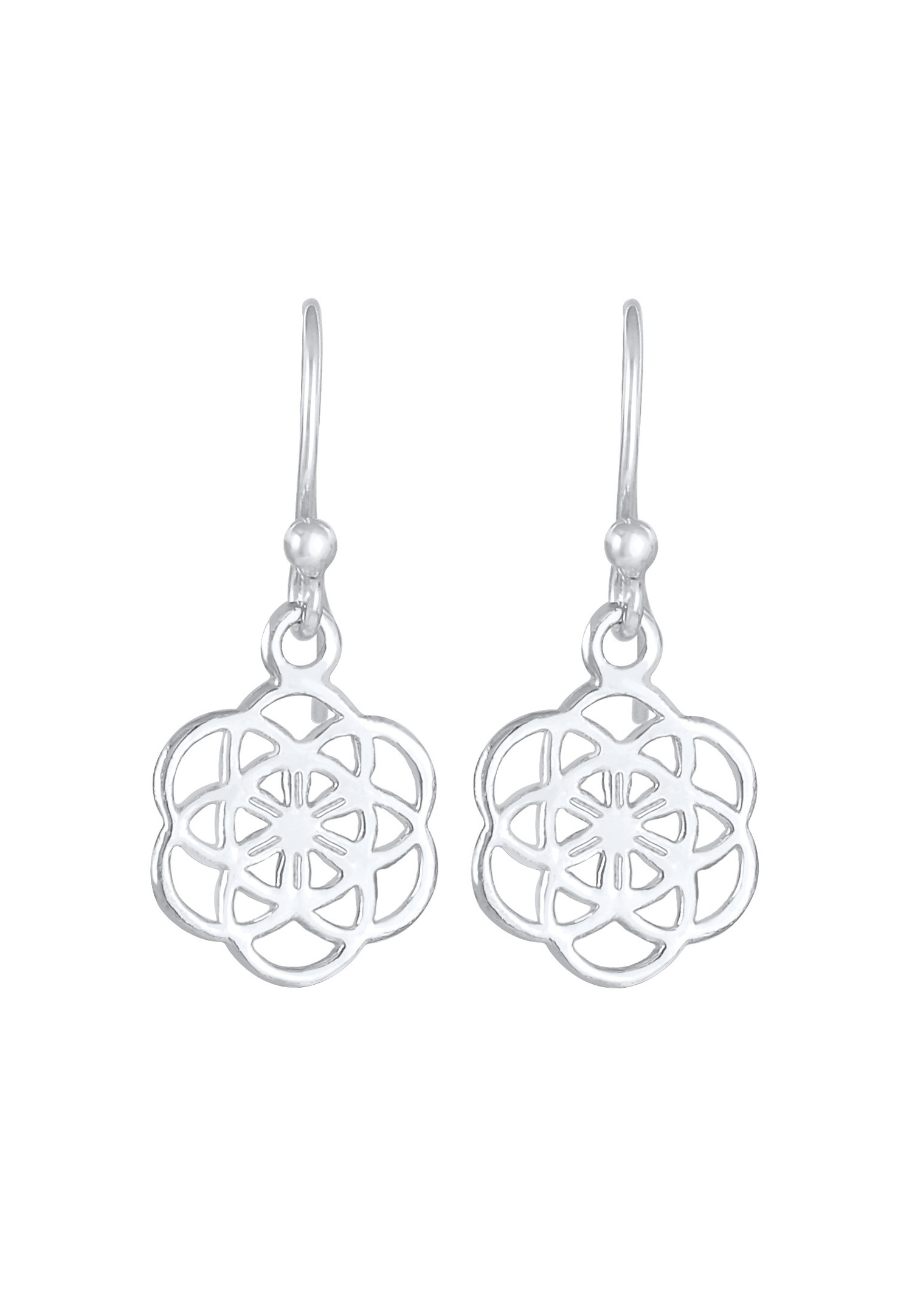 Nenalina Cintre pour dames Fleur de Vie Ornement en argent sterling 925