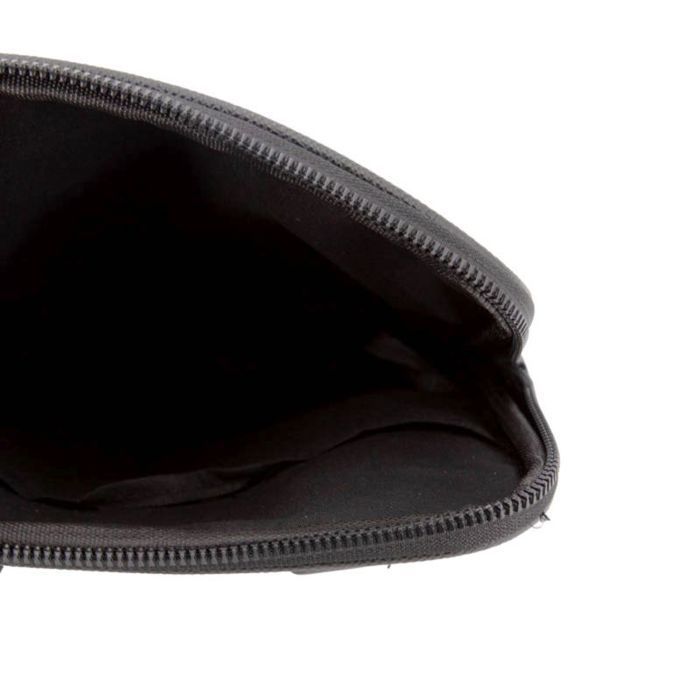 Geantă texturată din piele ecologică cu broderie cu lup roșu, 22x25x2cm, BILL TORNADE pentru bărbați
