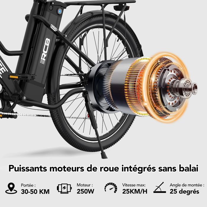 RCB RK8S  Vélo Électrique Urbain 26