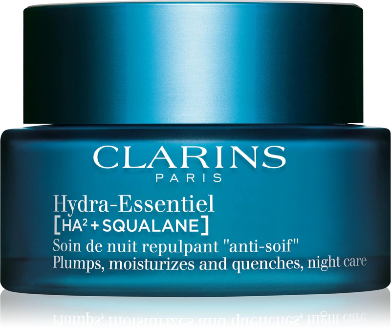 Clarins Hydra-Essentiel [HA²] Night Cream hydratačný nočný krém s kyselinou hyalurónovou