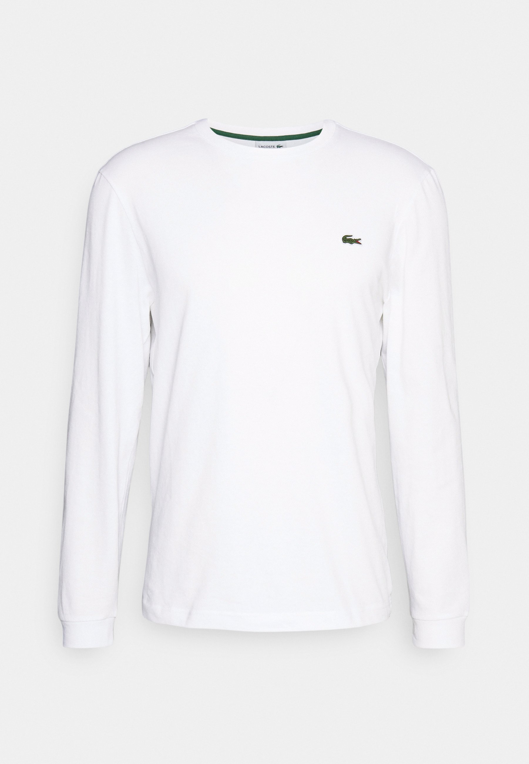 T-shirt sportiva a maniche lunghe Lacoste Sport in cotone - Maglia a maniche lunghe - bianca