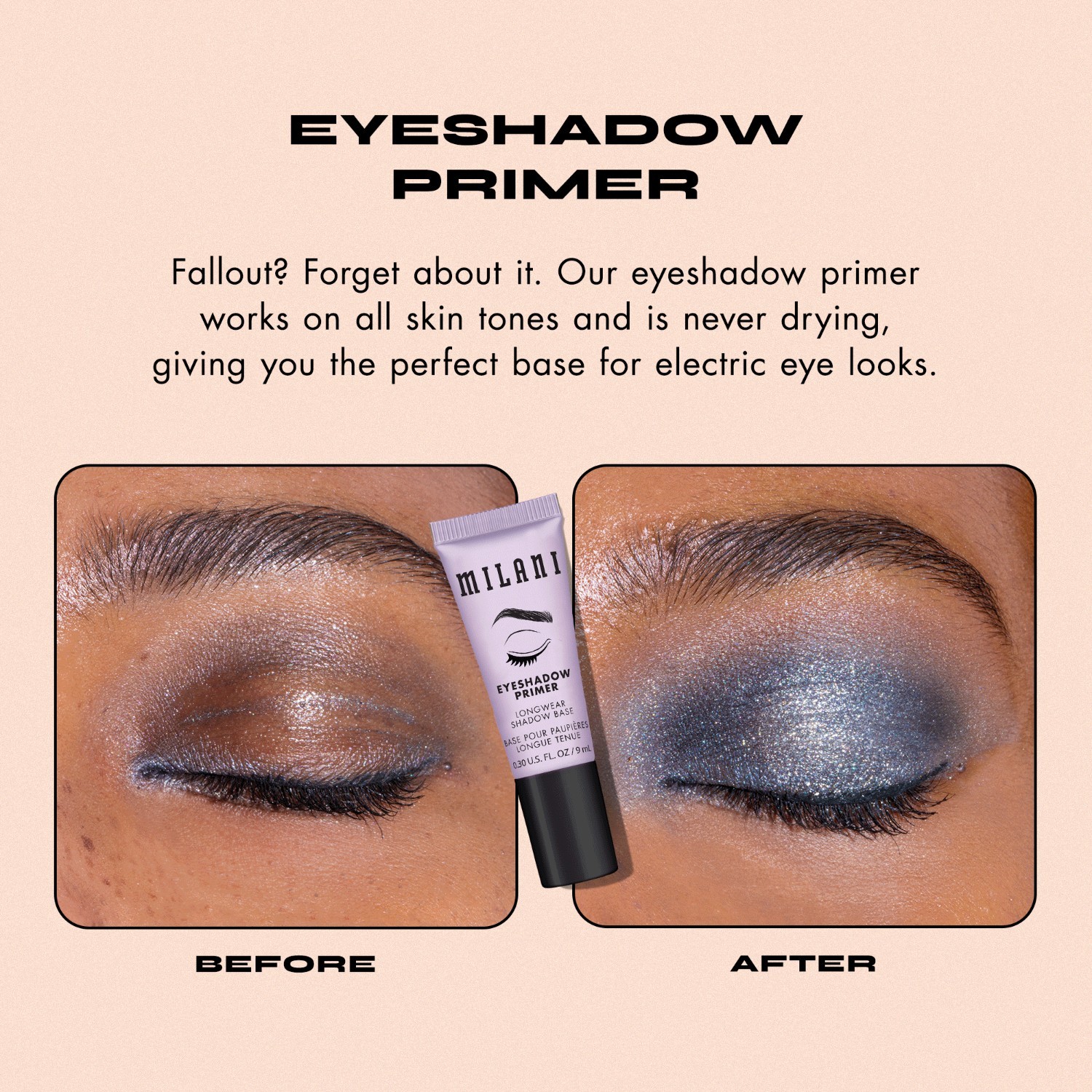 Milani Primer acu ēnu bāze - 9 ml
