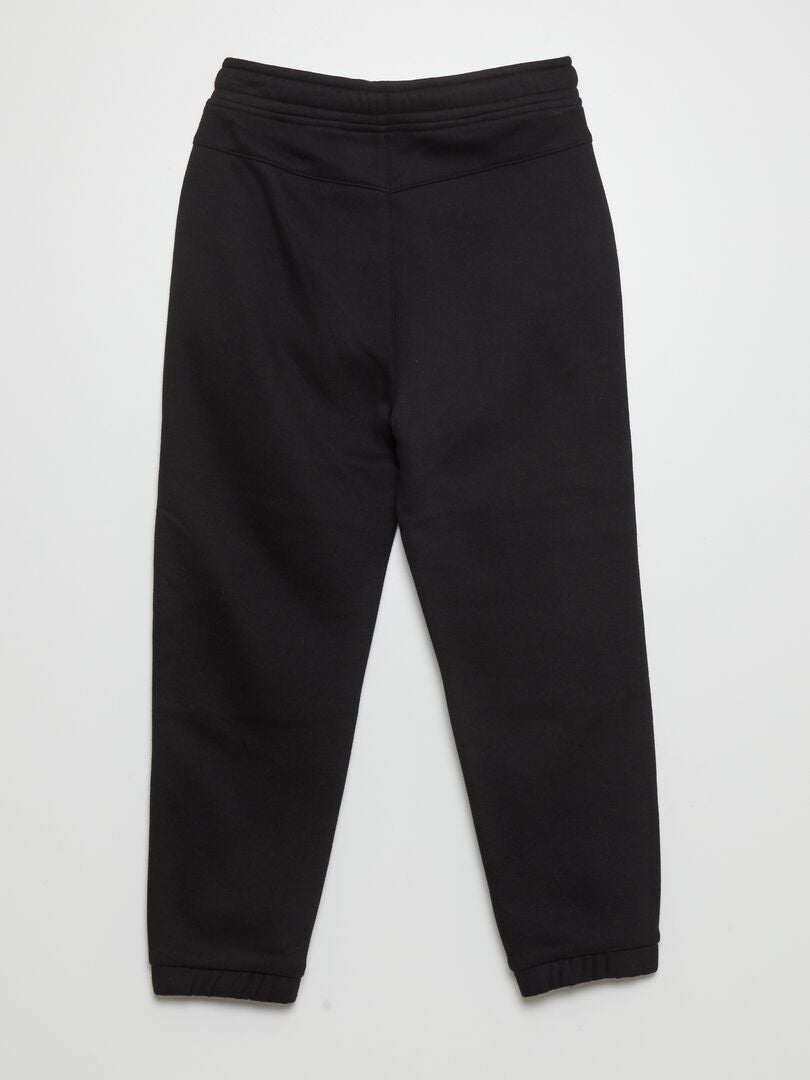Calça de moletom estilo jogger - Preta