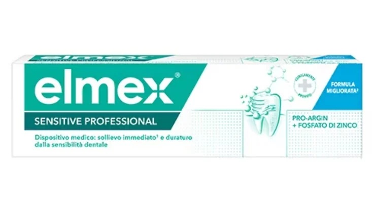 Dentifrice ELMEX Elmex Sensitive Professional 75 ml pour dents sensibles au phosphate de zinc
