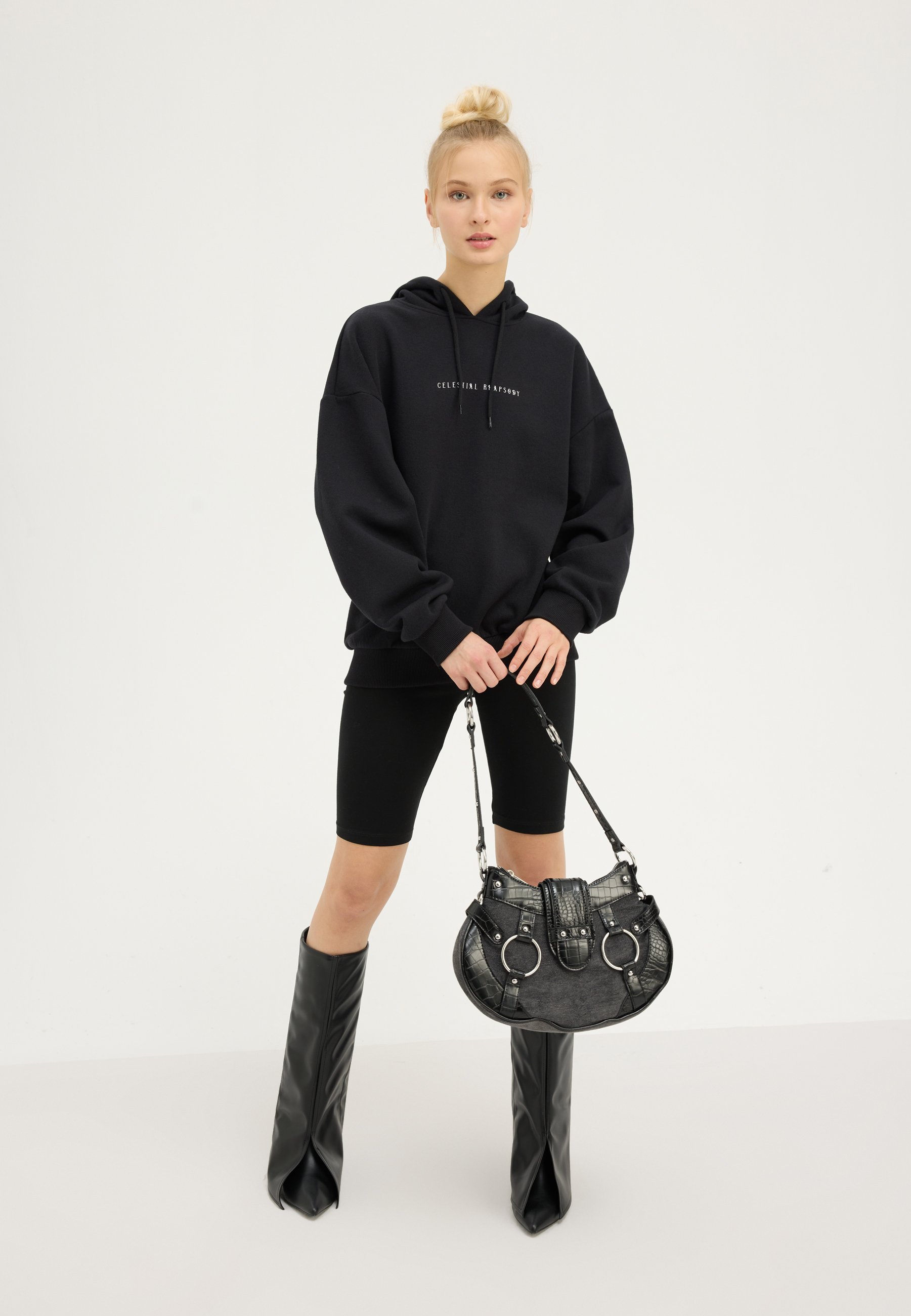 Sweat-shirt Even&Odd - noir