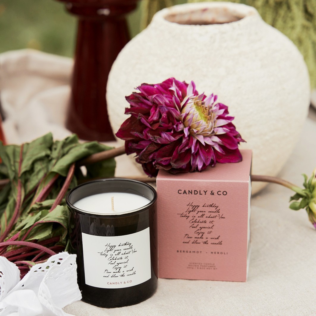 Candly&Co Bougie No.5 Happy Birthday