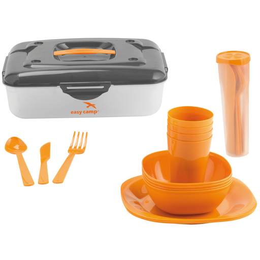 Einfaches Camping-Picknickset für 4 Personen