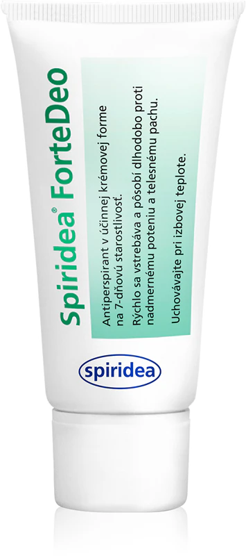 Krémový antiperspirant Spiridea ForteDeo proti nadmernému poteniu
