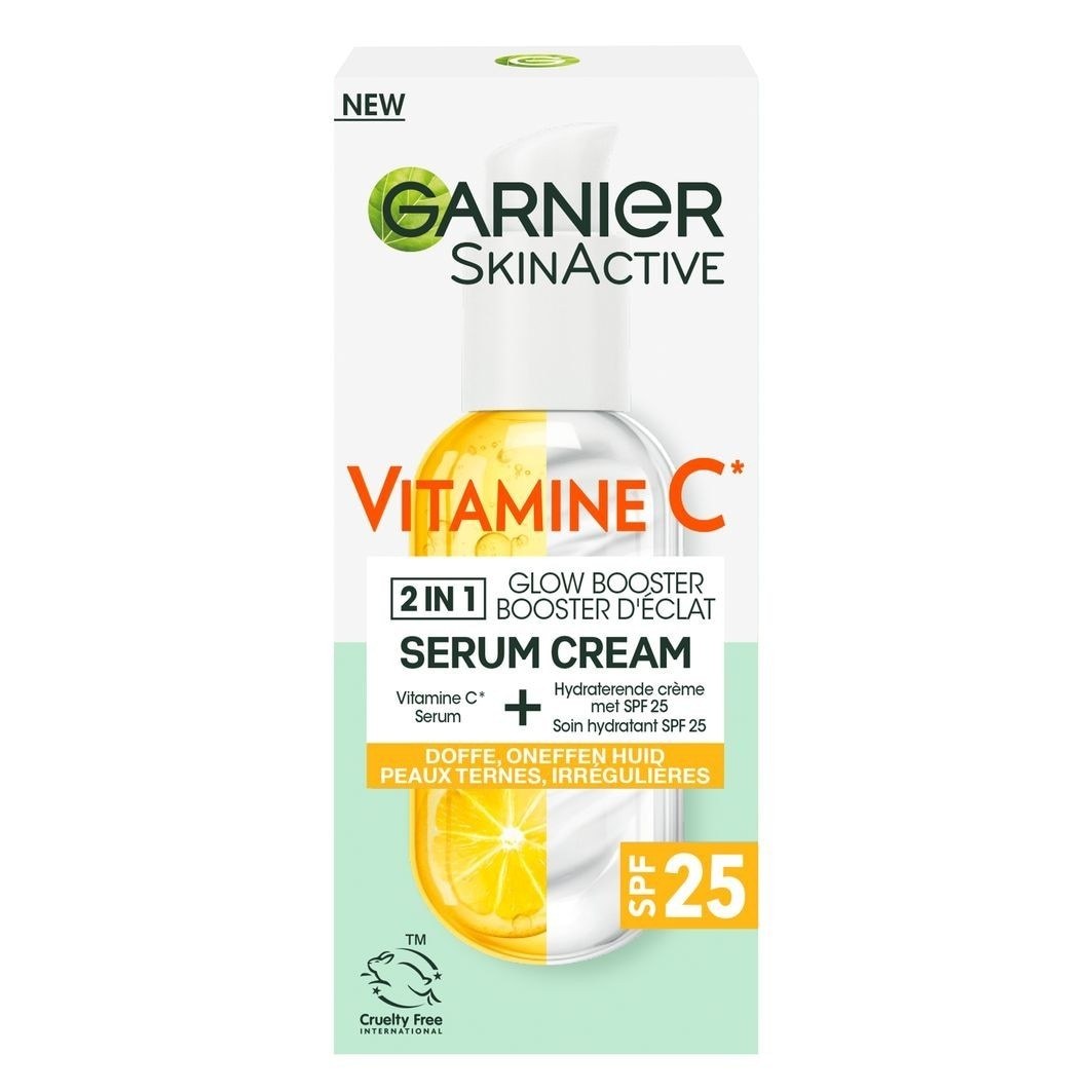 Garnier Vitamin C Serum Cream s vitamínom C* a SPF 25 - 50 ml