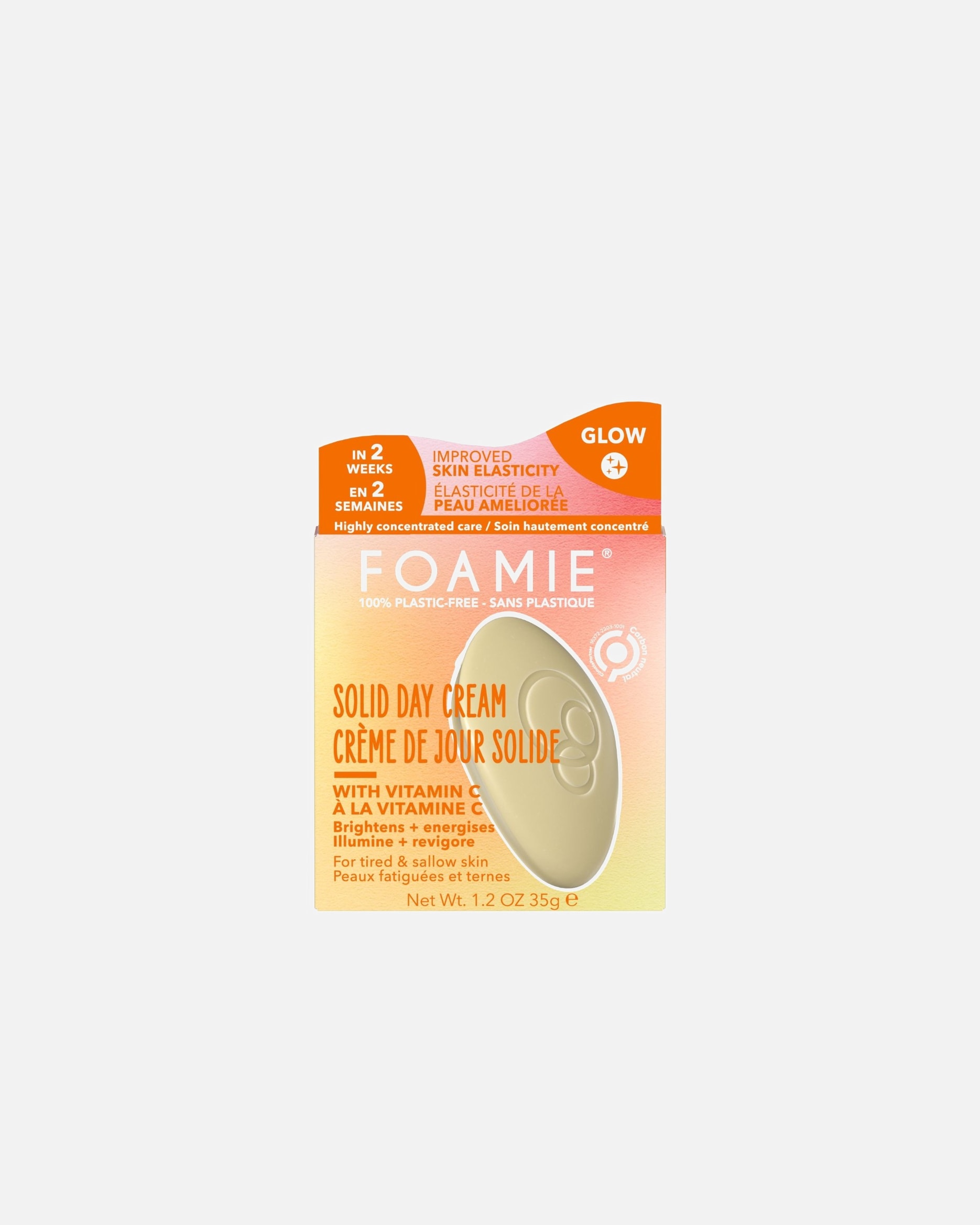 FOAMIE Crème visage de jour énergisante