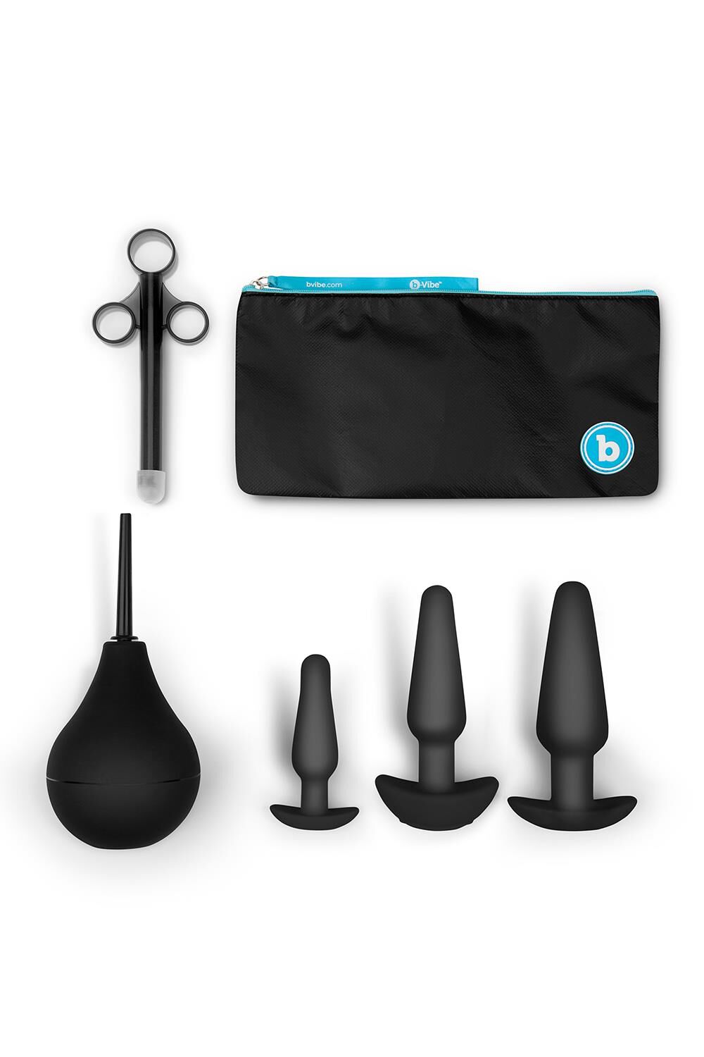 B-Vibe analni edukativni set crne boje