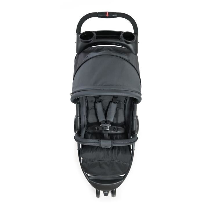 HAUCK - Passeggino compatto - CITI NEO II - 3 ruote - Caviar / Stone