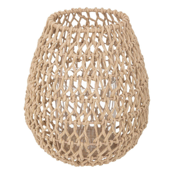 Lampion rattanowy RISHI 23 cm