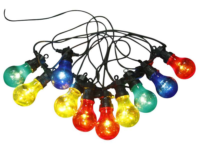 Girlanda Nirvana LED 20-punktowa z tworzywa sztucznego czarna