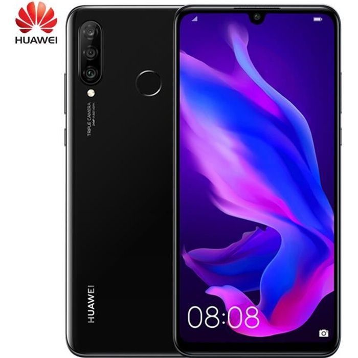 Smartphone - HUAWEI - P30 lite - 6 Go RAM - 128 Go ROM - Noir