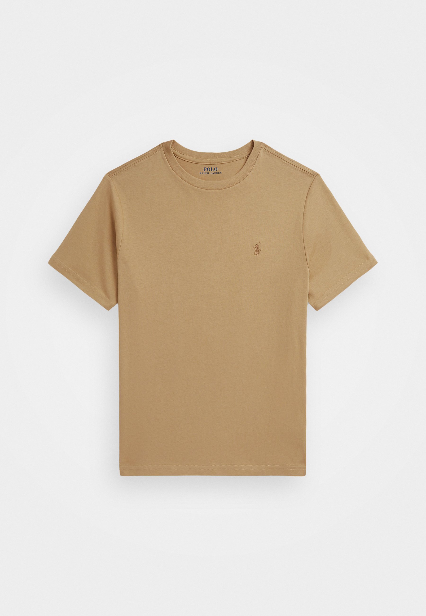 Polo Ralph Lauren katoenen jersey T-shirt met ronde hals - Basic T-shirt - vintage kaki