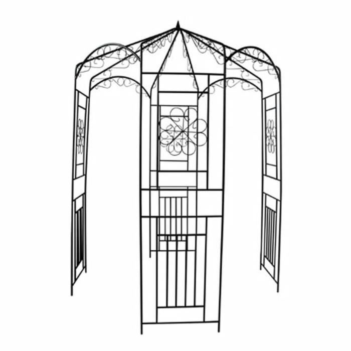 Arco da giardino lussuoso e magnifico per piante rampicanti e rose - 160 cm ☺6899