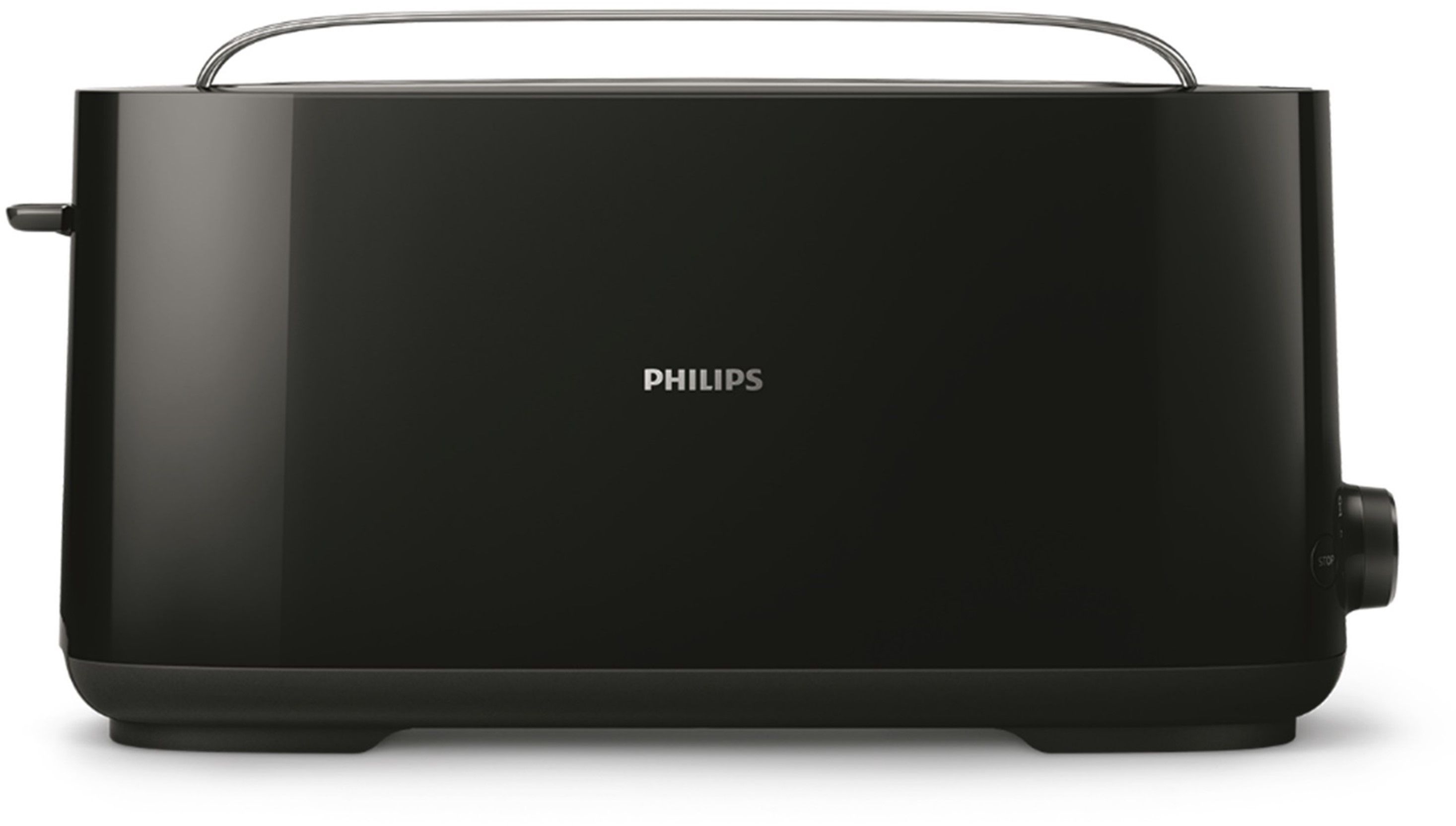 Tostadora - PHILIPS - HD2590/90 - Colección Desayuno Diario - 1 ranura larga - 830W - Negra