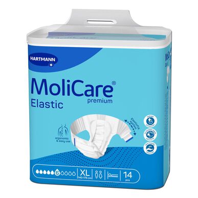 Molicare-inkontinenssivaipat 6 tippaa Elastic XL 14 kpl 14 kpl