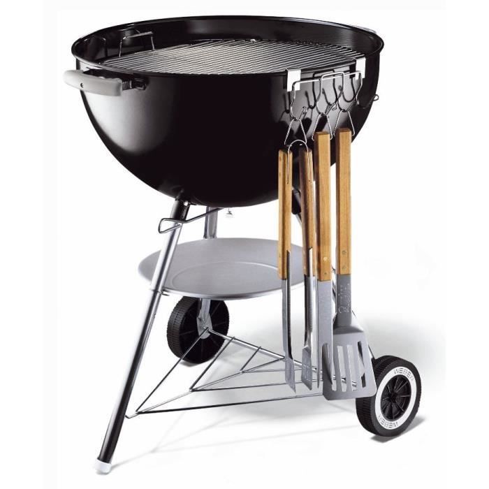 Soporte para accesorios - WEBER - Acero - Para barbacoas de carbón de Ø47 y Ø57 cm