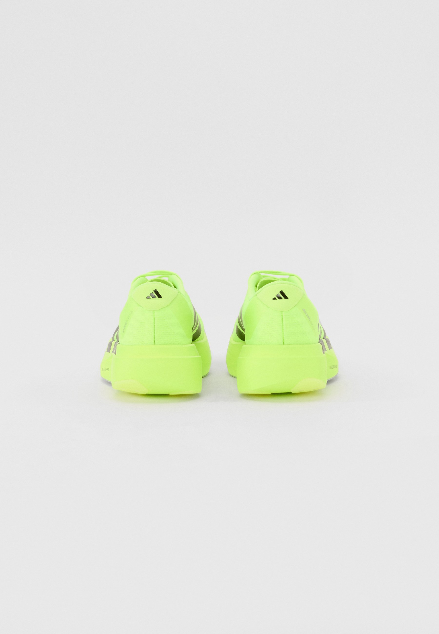 adidas Performance ADIZERO EVO SL W – Straßenlaufschuhe – Zitronengelb/Schwarz/Mattsilber