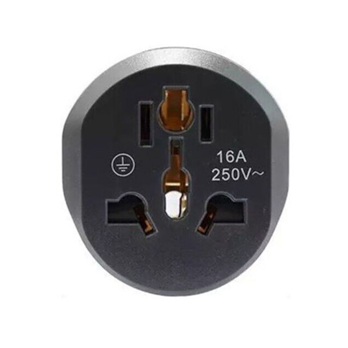 Set van 2 universele reisstekkeradapters type E/F (Franse stekker) voor gebruik in de VS, het VK, China, Italië en Zwitserland - Yuan