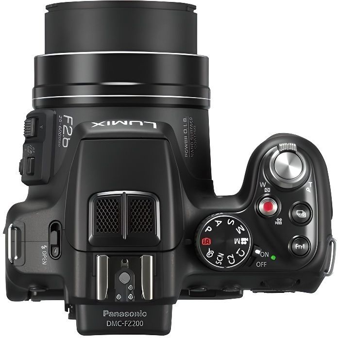Digitale camera - Panasonic - Lumix FZ200 - 12 MP - 24x optische zoom - F2.8