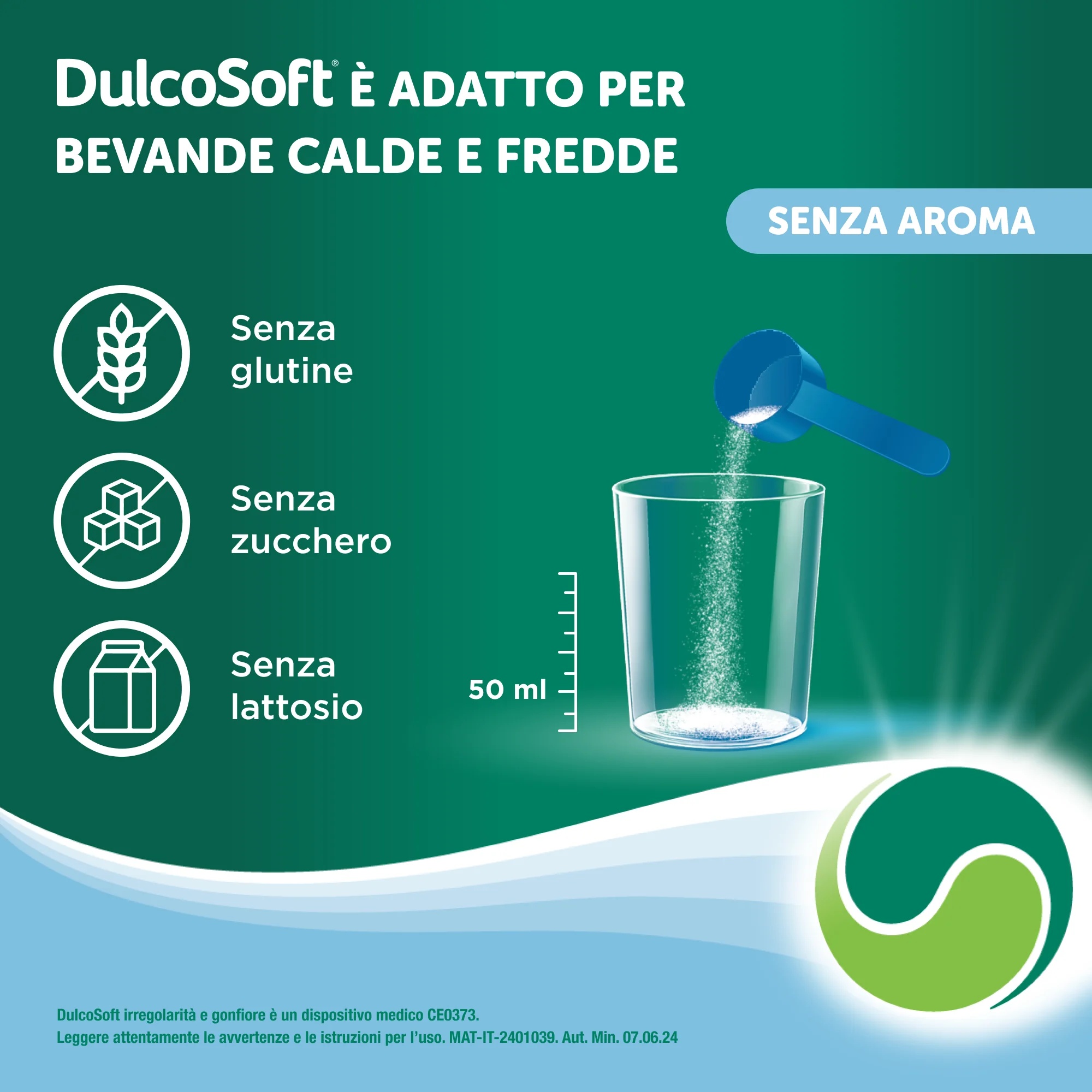 Pó Dulcosoft para inchaço e irregularidades 200 g. Começa a agir em 24 a 48 horas.