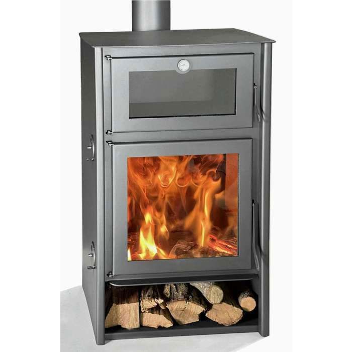 PANADERO Nice Titanium 11 kW wood-burning stove