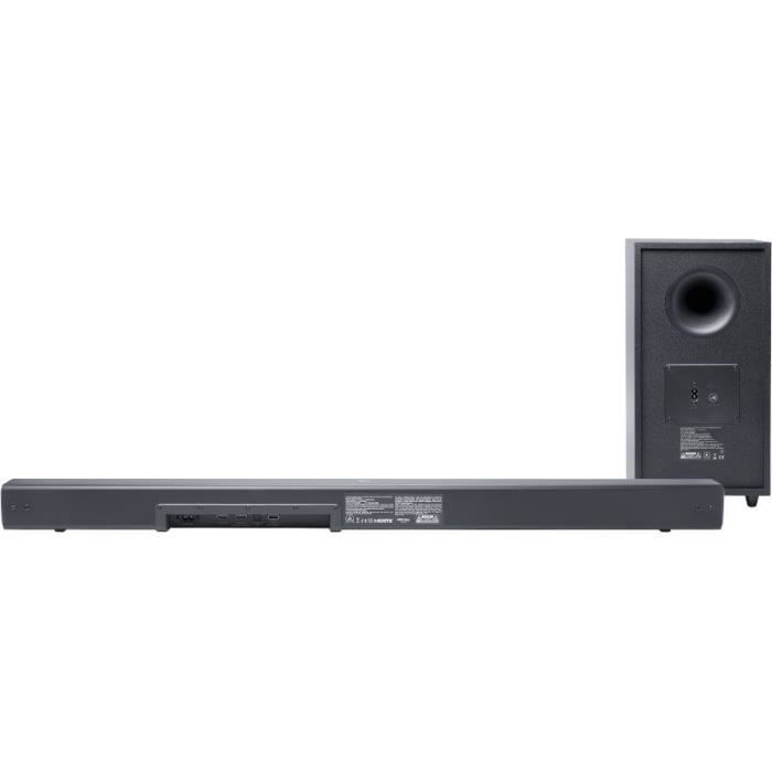 Barre de son - JBL - SB580 - 440 W - Virtual Dolby Atmos® - Caisson de basses sans fil - Noir