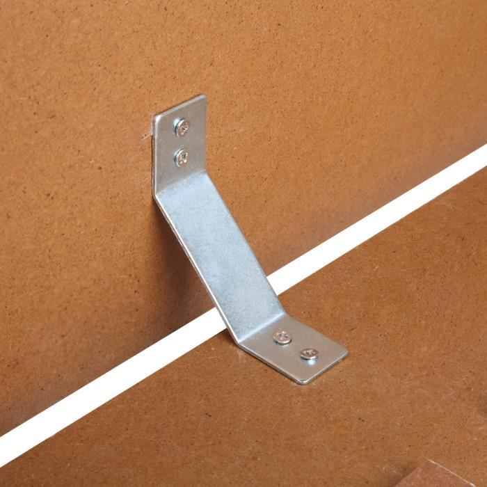 Cache Radiateur en MDF Rayure Verticale Protection Radiateur - S - 78 x 19 x 81,5 cm- Blanc