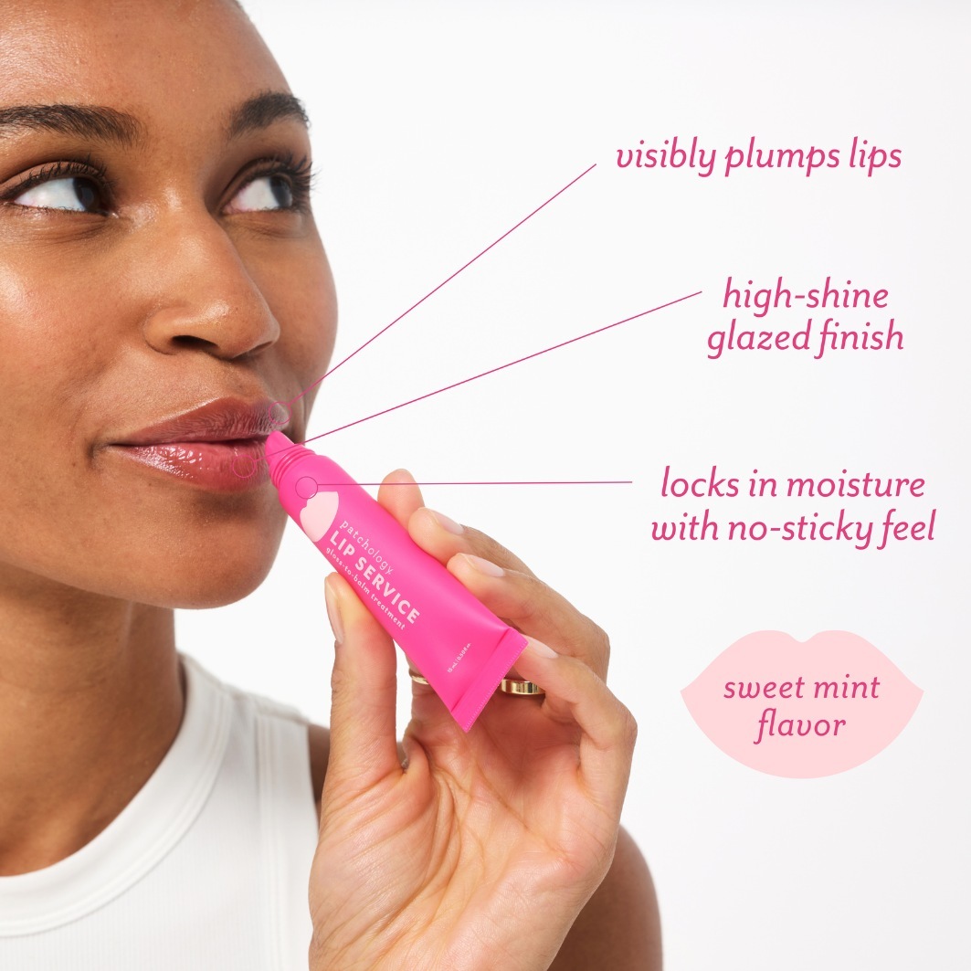 Patchology Lippenbalsam lesk na pery s balzamom na pery - 8 ml