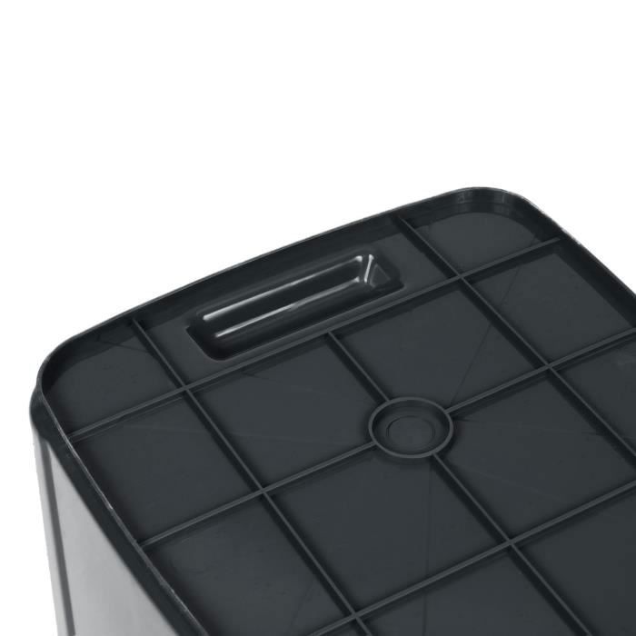 Toilette portatile - Verde-Blu - GB320 - 19L - Nero-Verde - Incl. porta carta igienica