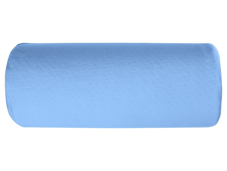 Poszewka na poduszkę specjalistyczną Wałek bawełna 40x16 cm niebieska
