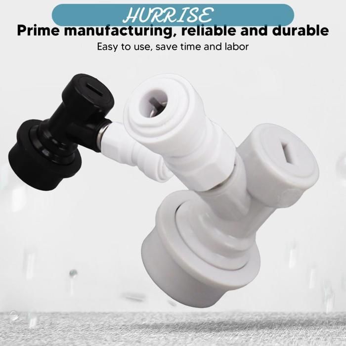 Kit dispensador de líquido para barril de cerveza Sonew con sistema de bloqueo de bola y conexión a presión, ideal para cocinas.