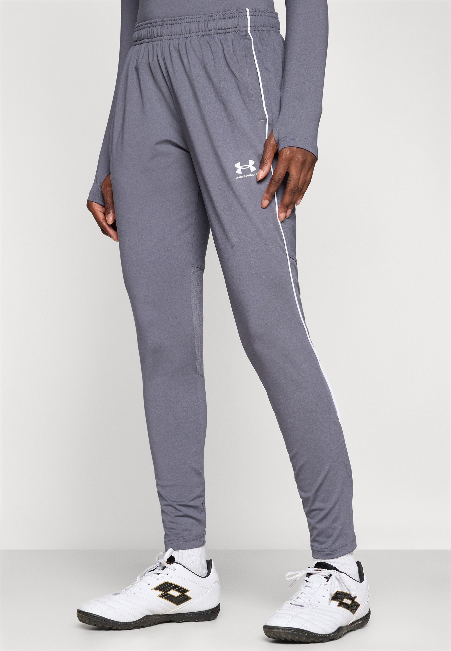 Under Armour CHALLENGER TRAINING - Trainingsbroek - Castlerock/wit