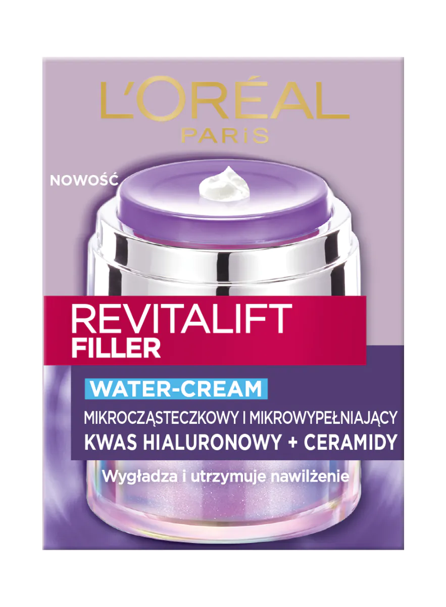 L'Oréal Paris Revitalift Filler Water-Cream Ujędrniający krem do twarzy
