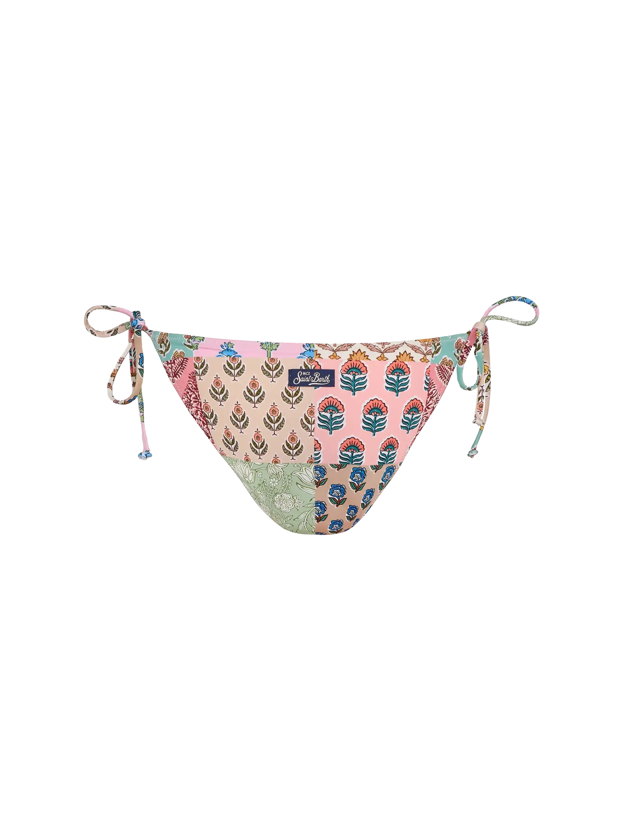 Bañador tipo slip clásico Virgo con estampado floral.